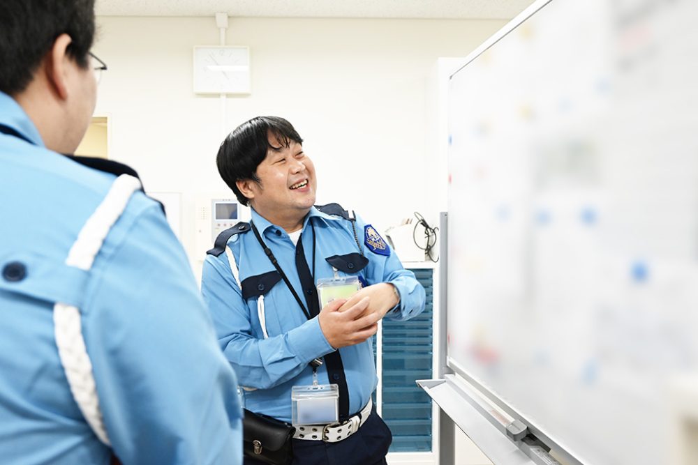 》》働く先輩警備員さんたちへインタビュー！